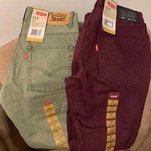 Levi’s girls jeans. 2 PAIRS -size 16 - 28/28 slim fit